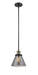 Innovations - 201S-BAB-G43-LED - LED Mini Pendant - Franklin Restoration - Black Antique Brass