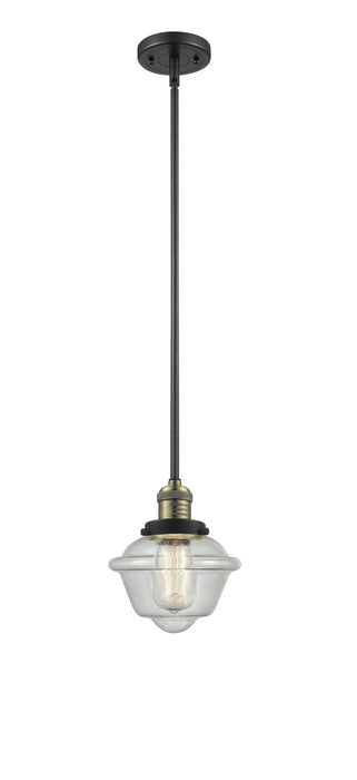 Innovations - 201S-BAB-G534-LED - LED Mini Pendant - Franklin Restoration - Black Antique Brass