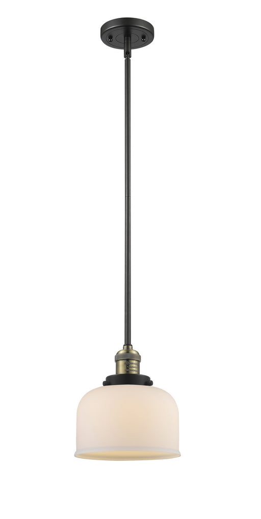 Innovations - 201S-BAB-G71 - One Light Mini Pendant - Franklin Restoration - Black Antique Brass