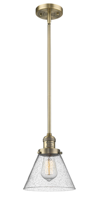 Innovations - 201S-BB-G44-LED - LED Mini Pendant - Franklin Restoration - Brushed Brass
