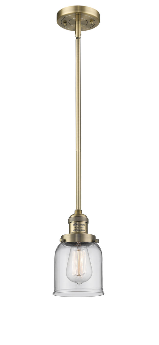 Innovations - 201S-BB-G52-LED - LED Mini Pendant - Franklin Restoration - Brushed Brass