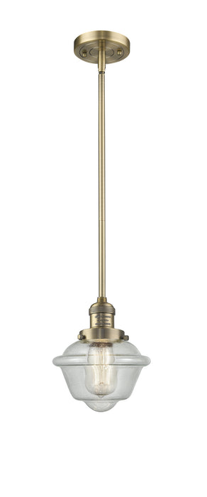 Innovations - 201S-BB-G534-LED - LED Mini Pendant - Franklin Restoration - Brushed Brass