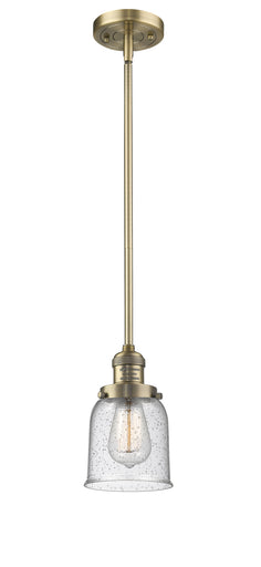 Franklin Restoration LED Mini Pendant Brushed Brass
