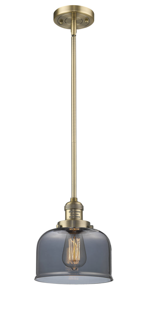 Innovations - 201S-BB-G73-LED - LED Mini Pendant - Franklin Restoration - Brushed Brass