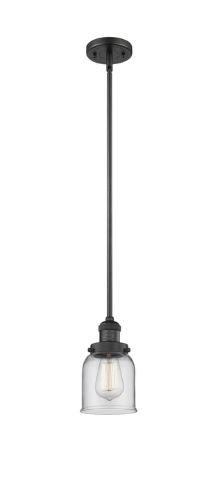 Innovations - 201S-BK-G52-LED - LED Mini Pendant - Franklin Restoration - Matte Black