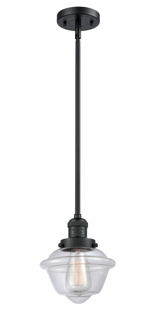 Innovations - 201S-BK-G532 - One Light Mini Pendant - Franklin Restoration - Matte Black