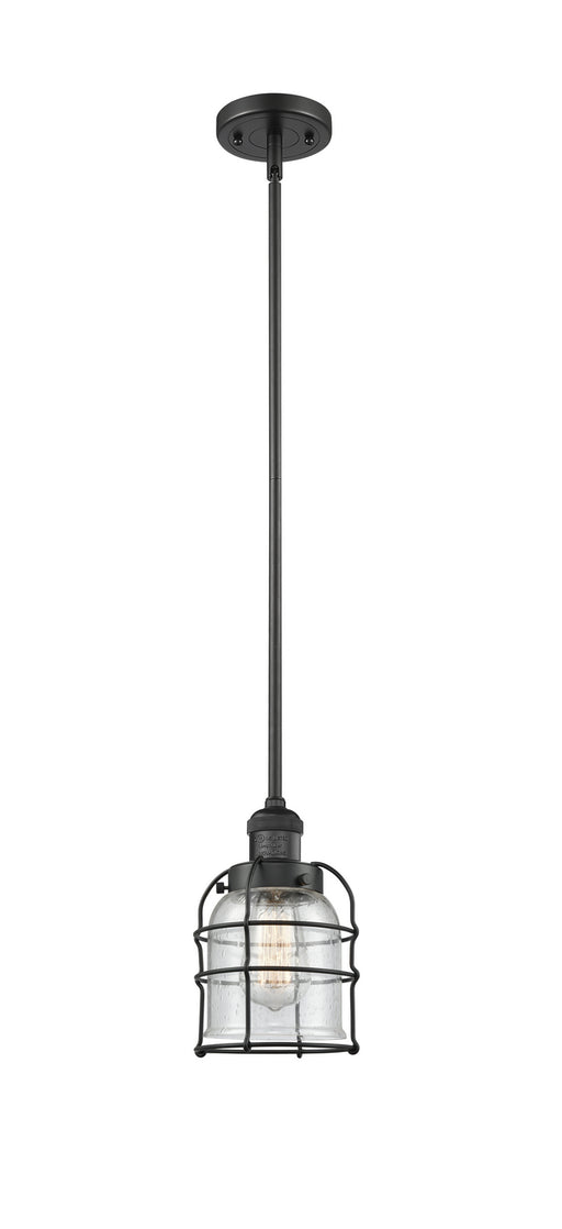 Innovations - 201S-BK-G54-CE - One Light Mini Pendant - Franklin Restoration - Matte Black