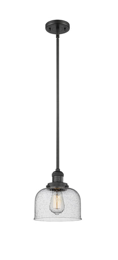 Franklin Restoration One Light Mini Pendant Matte Black