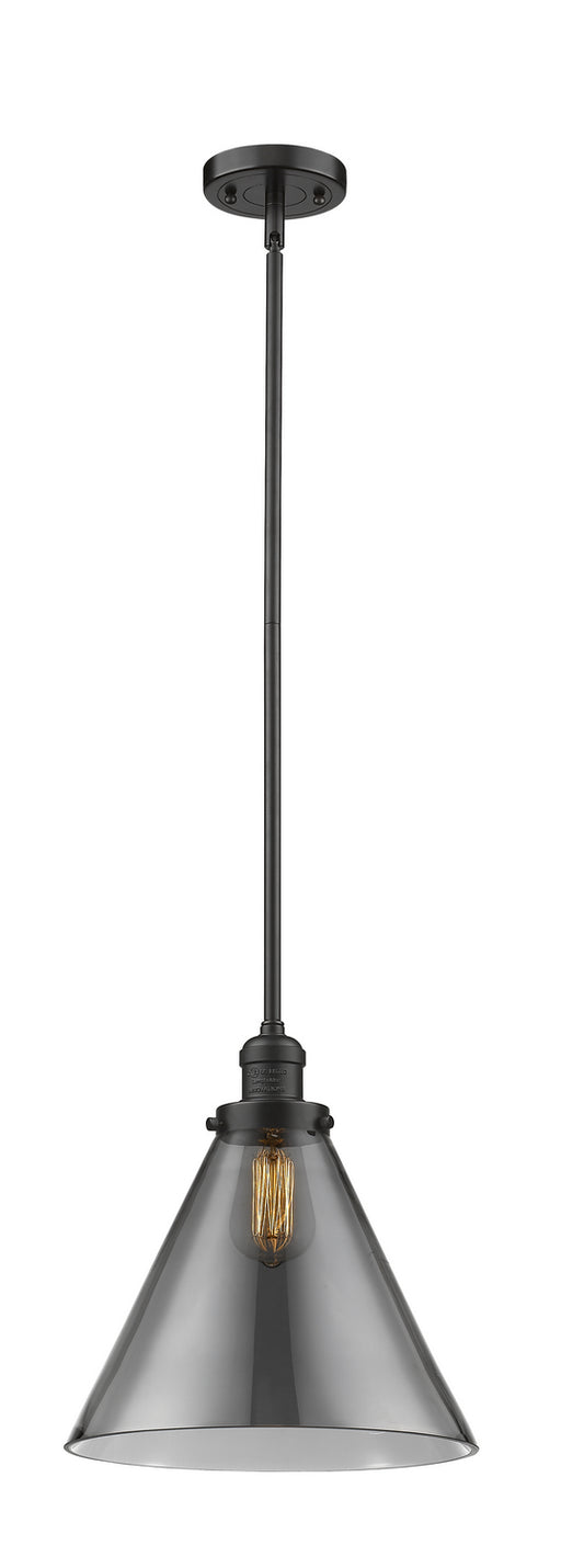 Innovations - 201S-OB-G43-L - One Light Mini Pendant - Franklin Restoration - Oil Rubbed Bronze