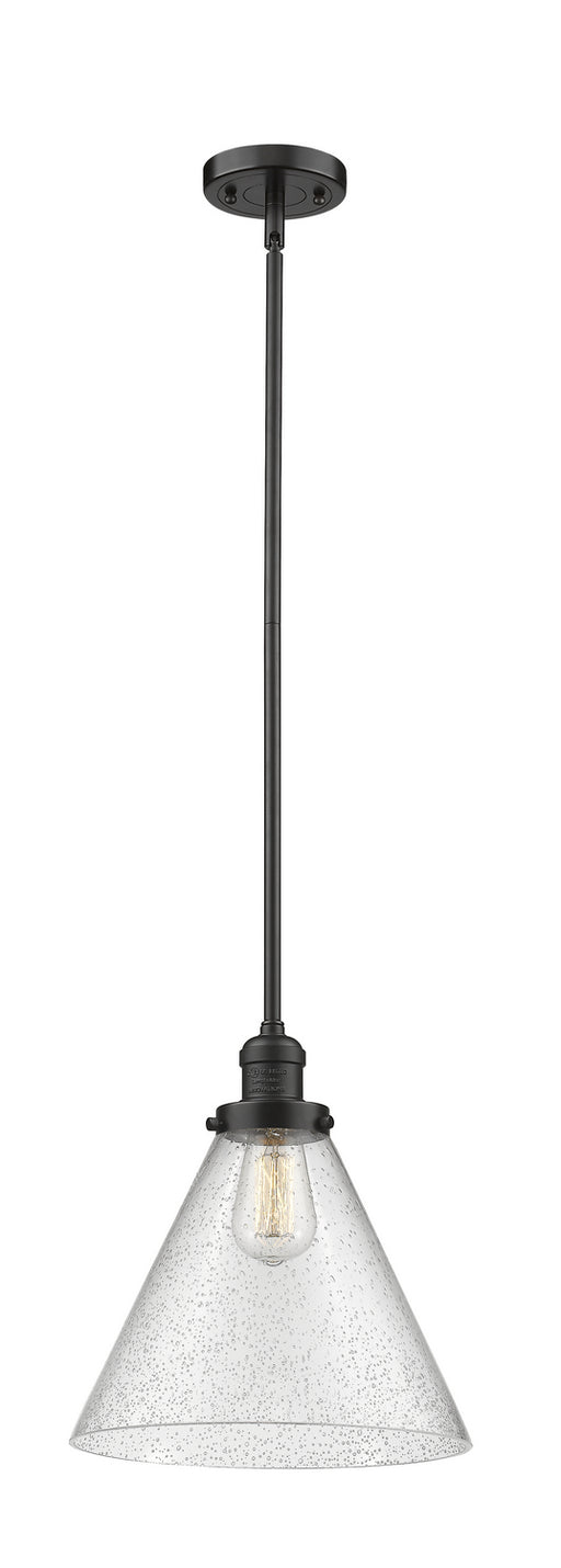 Innovations - 201S-OB-G44-L - One Light Mini Pendant - Franklin Restoration - Oil Rubbed Bronze