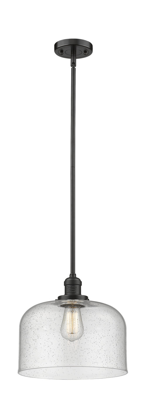 Innovations - 201S-OB-G74-L - One Light Mini Pendant - Franklin Restoration - Oil Rubbed Bronze