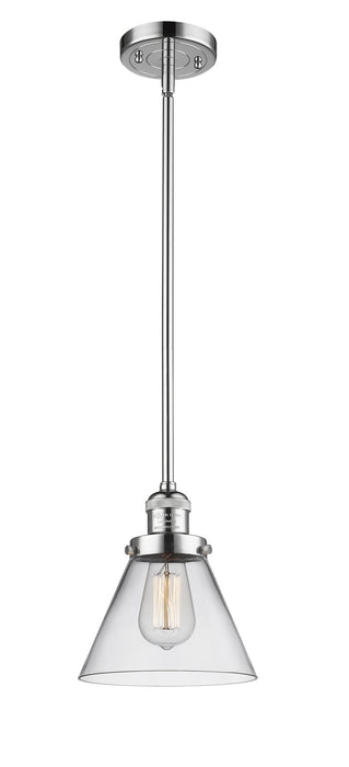 Innovations - 201S-PC-G42 - One Light Mini Pendant - Franklin Restoration - Polished Chrome