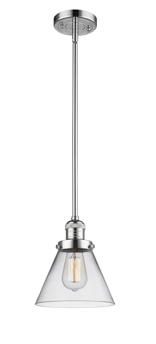 Innovations - 201S-PC-G42 - One Light Mini Pendant - Franklin Restoration - Polished Chrome