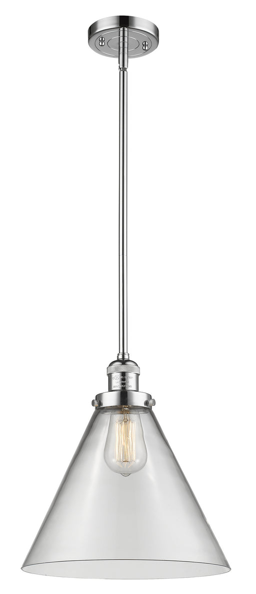 Innovations - 201S-PC-G42-L - One Light Mini Pendant - Franklin Restoration - Polished Chrome