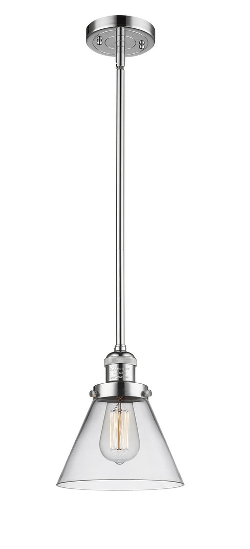 Innovations - 201S-PC-G42-LED - LED Mini Pendant - Franklin Restoration - Polished Chrome