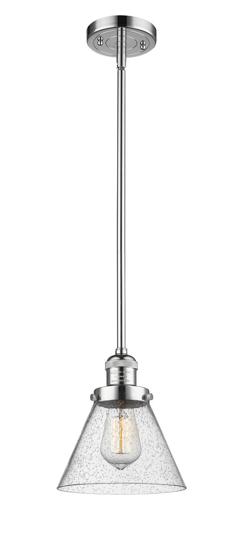 Innovations - 201S-PC-G44 - One Light Mini Pendant - Franklin Restoration - Polished Chrome