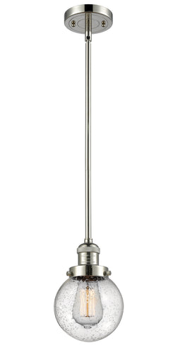 Franklin Restoration One Light Mini Pendant Polished Nickel