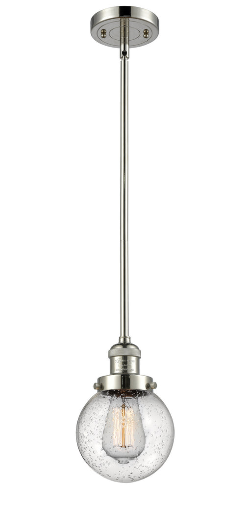 Innovations - 201S-PN-G204-6-LED - LED Mini Pendant - Franklin Restoration - Polished Nickel