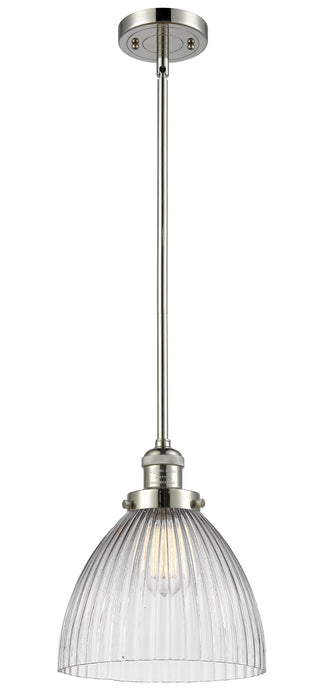 Innovations - 201S-PN-G222 - One Light Mini Pendant - Franklin Restoration - Polished Nickel