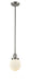 Innovations - 201S-SN-G201-6 - One Light Mini Pendant - Franklin Restoration - Brushed Satin Nickel