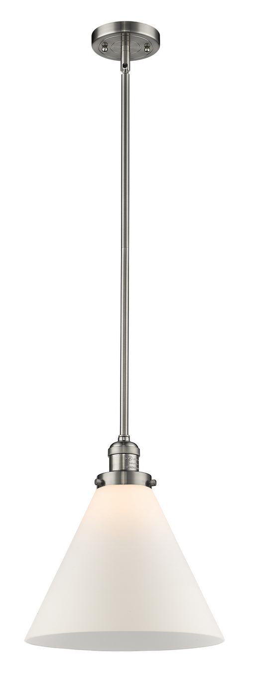 Innovations - 201S-SN-G41-L-LED - LED Mini Pendant - Franklin Restoration - Brushed Satin Nickel