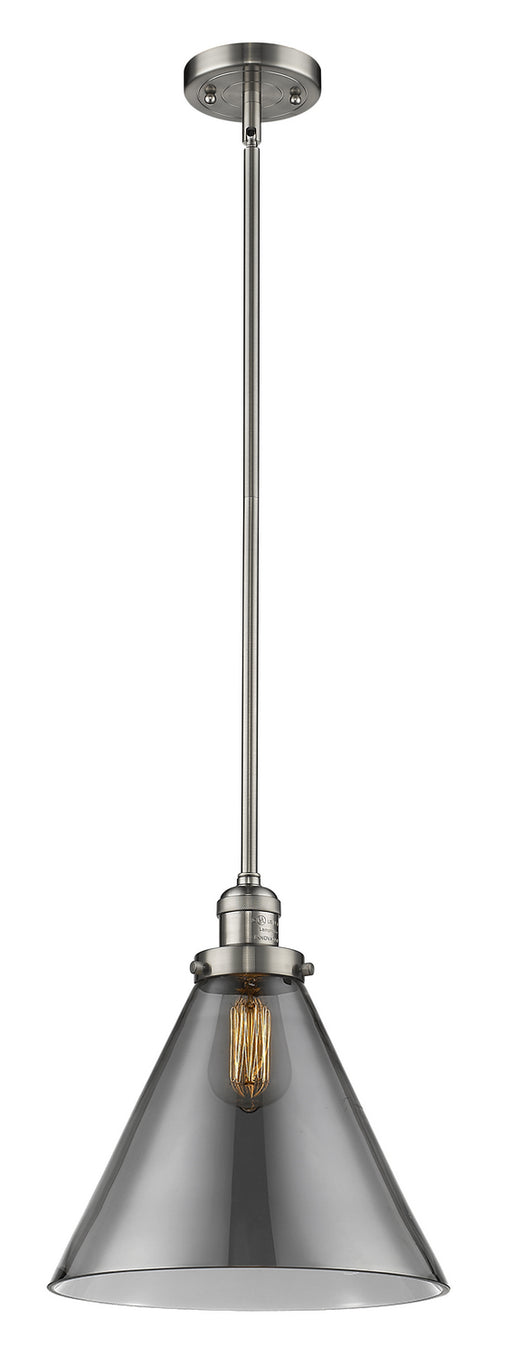 Innovations - 201S-SN-G43-L-LED - LED Mini Pendant - Franklin Restoration - Brushed Satin Nickel