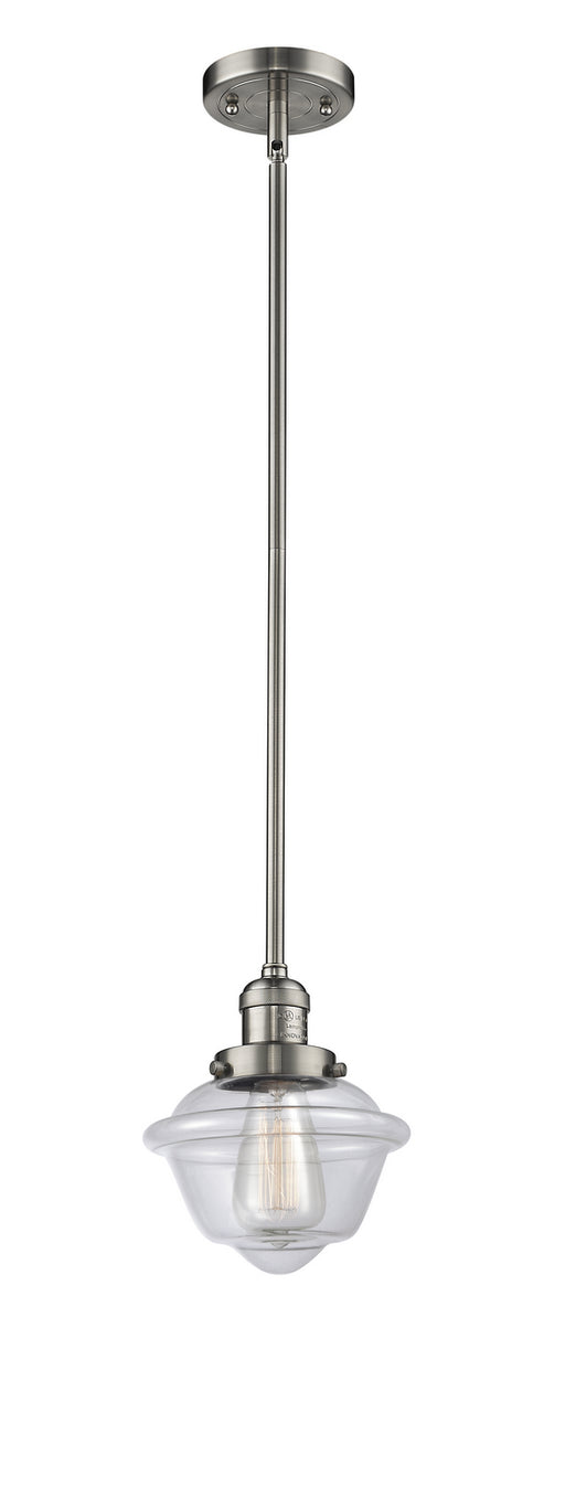 Innovations - 201S-SN-G532 - One Light Mini Pendant - Franklin Restoration - Brushed Satin Nickel