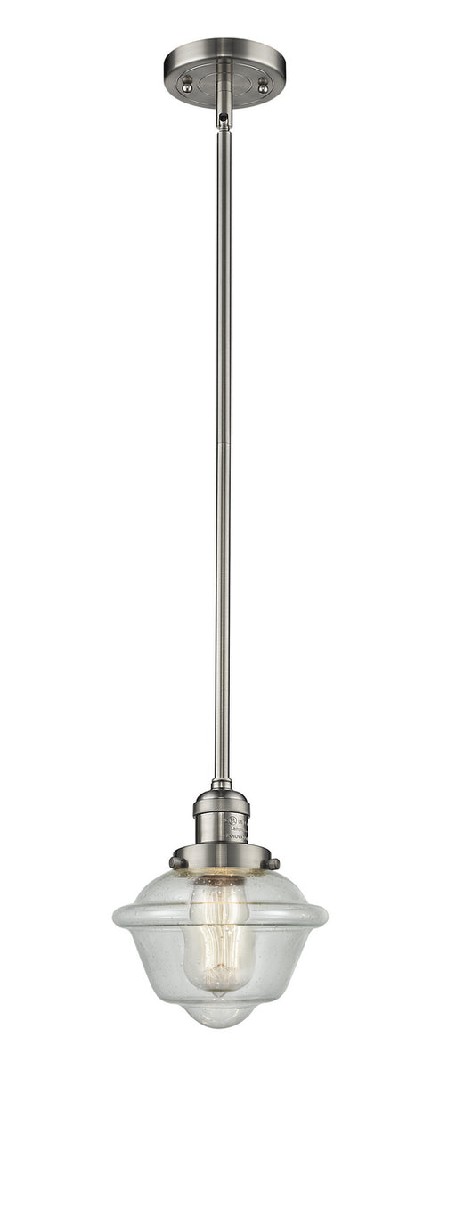 Innovations - 201S-SN-G534-LED - LED Mini Pendant - Franklin Restoration - Brushed Satin Nickel