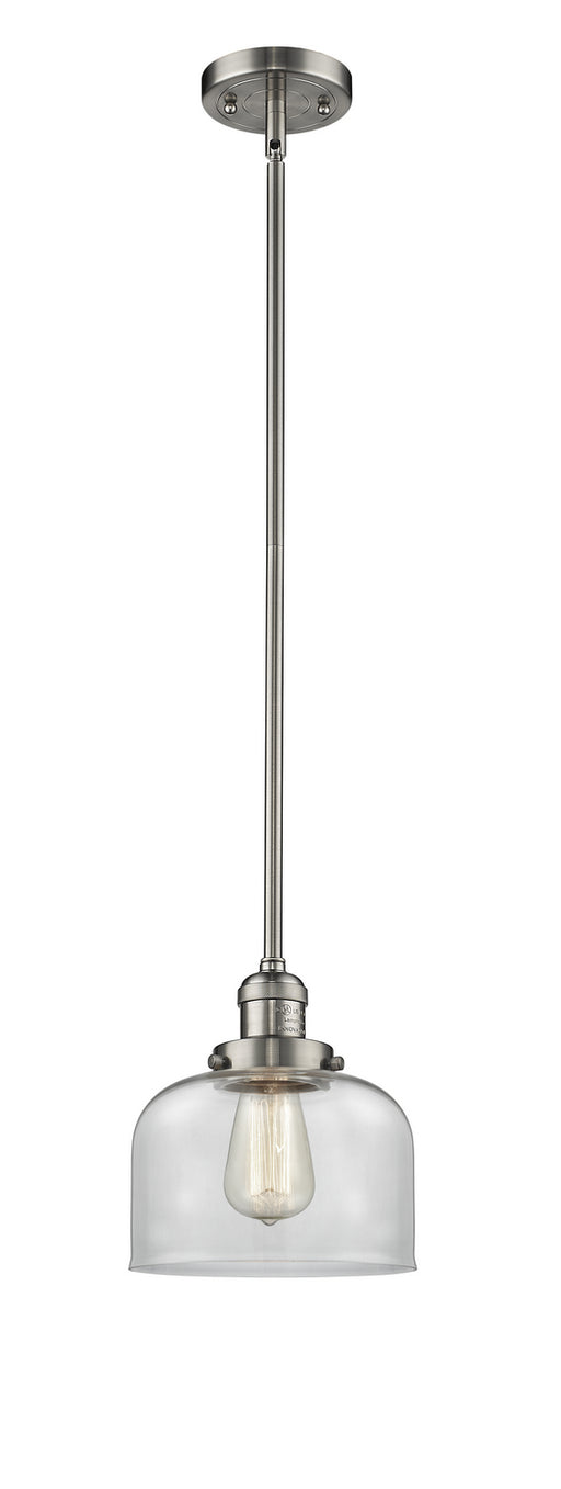 Innovations - 201S-SN-G72-LED - LED Mini Pendant - Franklin Restoration - Brushed Satin Nickel