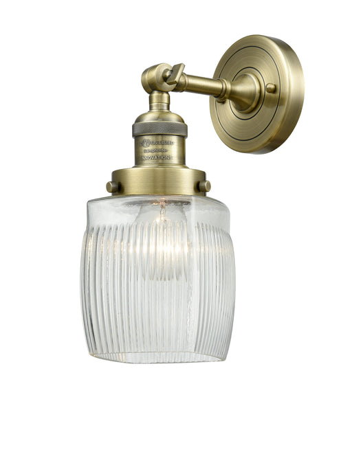 Innovations - 203-AB-G302 - One Light Wall Sconce - Franklin Restoration - Antique Brass