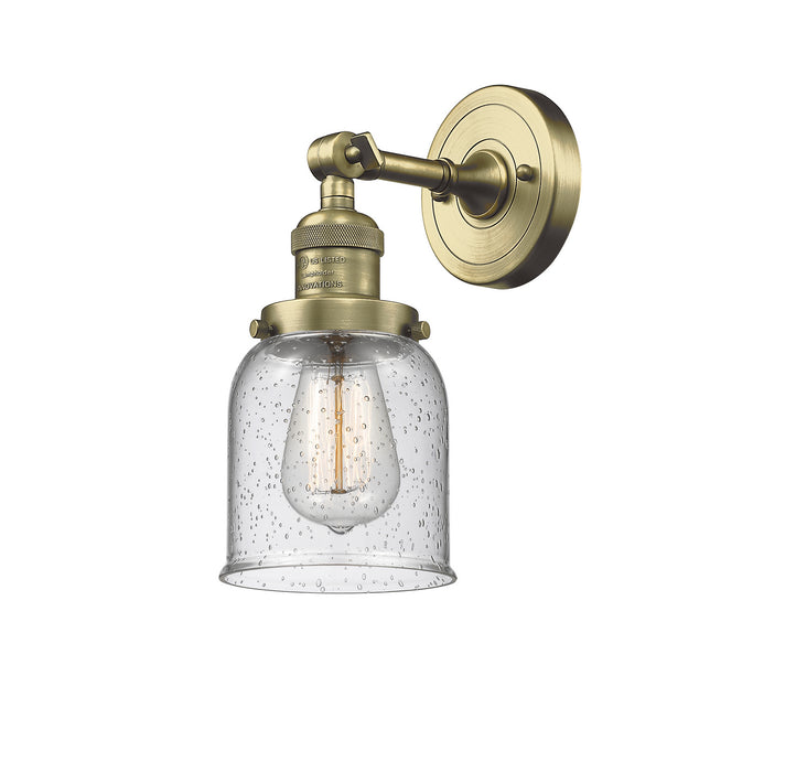 Innovations - 203-AB-G54 - One Light Wall Sconce - Franklin Restoration - Antique Brass