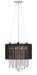 Avenue Lighting - HF1501-BLK - Eight Light Dual Mount/Flush & Hanging - Beverly Dr. - Black Silk String