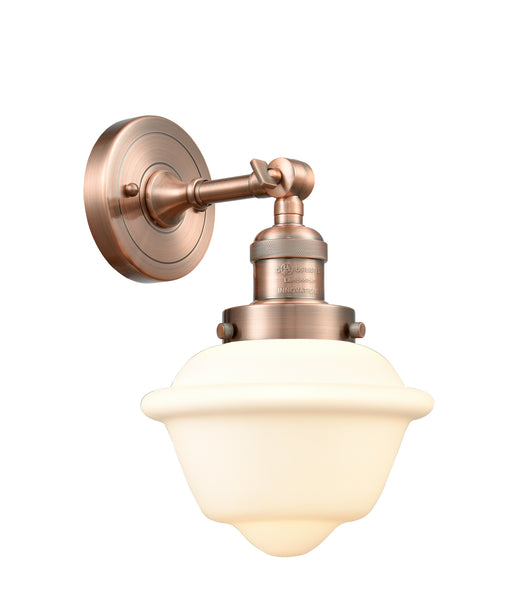 Innovations - 203-AC-G531 - One Light Wall Sconce - Franklin Restoration - Antique Copper