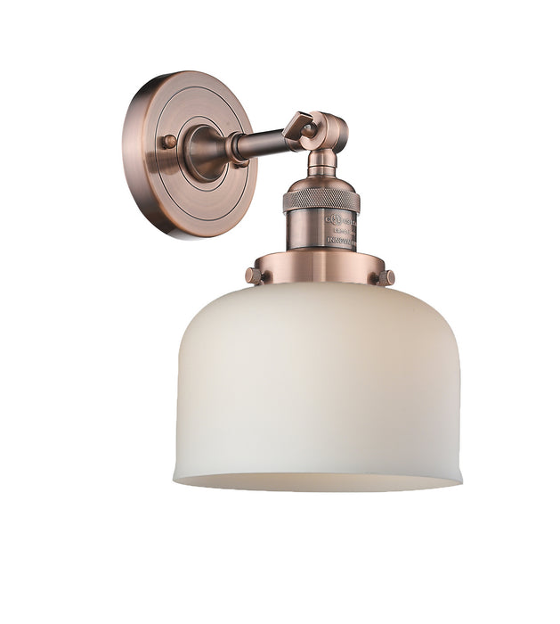 Innovations - 203-AC-G71-LED - LED Wall Sconce - Franklin Restoration - Antique Copper