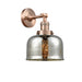Innovations - 203-AC-G78 - One Light Wall Sconce - Franklin Restoration - Antique Copper
