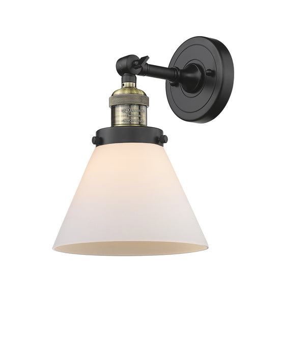 Innovations - 203-BAB-G41 - One Light Wall Sconce - Franklin Restoration - Black Antique Brass