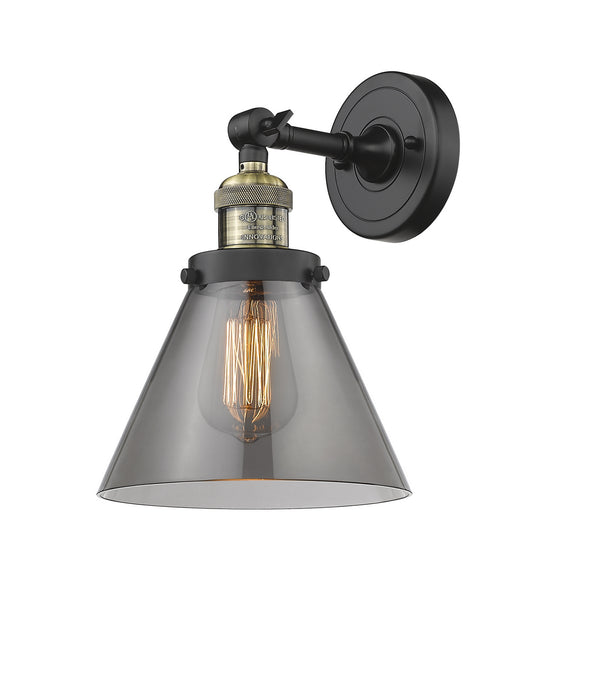 Innovations - 203-BAB-G43 - One Light Wall Sconce - Franklin Restoration - Black Antique Brass