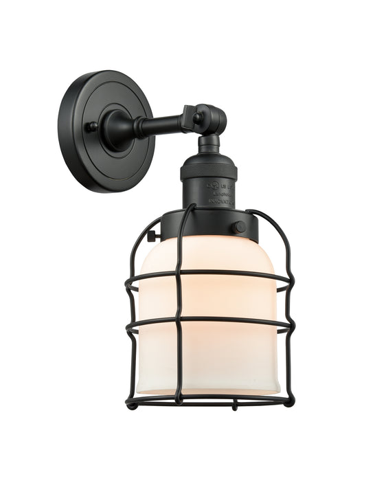 Innovations - 203-BK-G51-CE-LED - LED Wall Sconce - Franklin Restoration - Matte Black