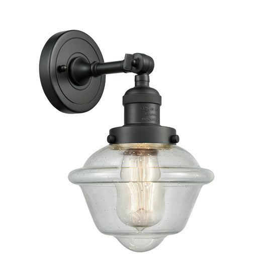 Franklin Restoration One Light Wall Sconce Matte Black