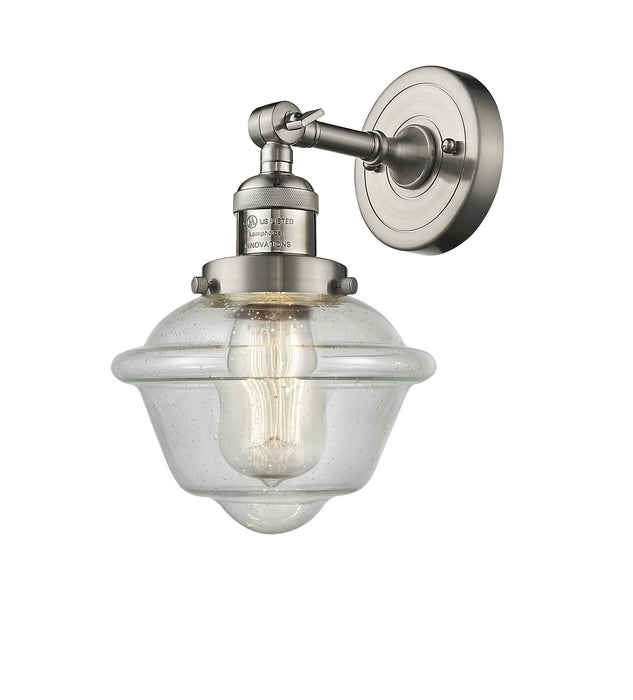 Innovations - 203-SN-G534 - One Light Wall Sconce - Franklin Restoration - Brushed Satin Nickel