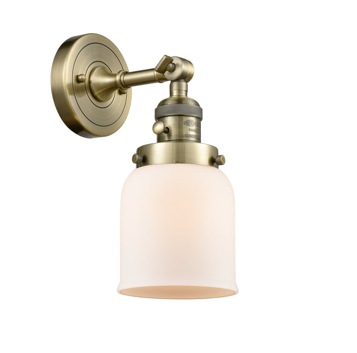 Innovations - 203SW-AB-G51 - One Light Wall Sconce - Franklin Restoration - Antique Brass