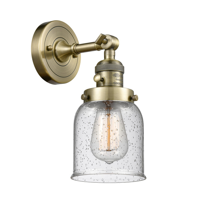 Innovations - 203SW-AB-G54 - One Light Wall Sconce - Franklin Restoration - Antique Brass