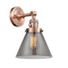 Innovations - 203SW-AC-G43 - One Light Wall Sconce - Franklin Restoration - Antique Copper