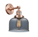 Innovations - 203SW-AC-G73 - One Light Wall Sconce - Franklin Restoration - Antique Copper