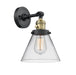 Innovations - 203SW-BAB-G42 - One Light Wall Sconce - Franklin Restoration - Black Antique Brass