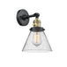 Innovations - 203SW-BAB-G44 - One Light Wall Sconce - Franklin Restoration - Black Antique Brass