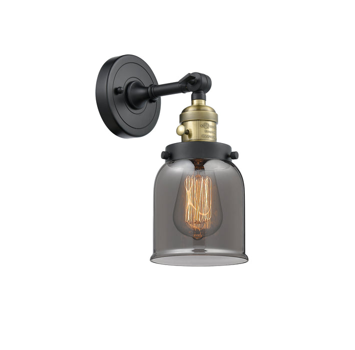 Innovations - 203SW-BAB-G53 - One Light Wall Sconce - Franklin Restoration - Black Antique Brass