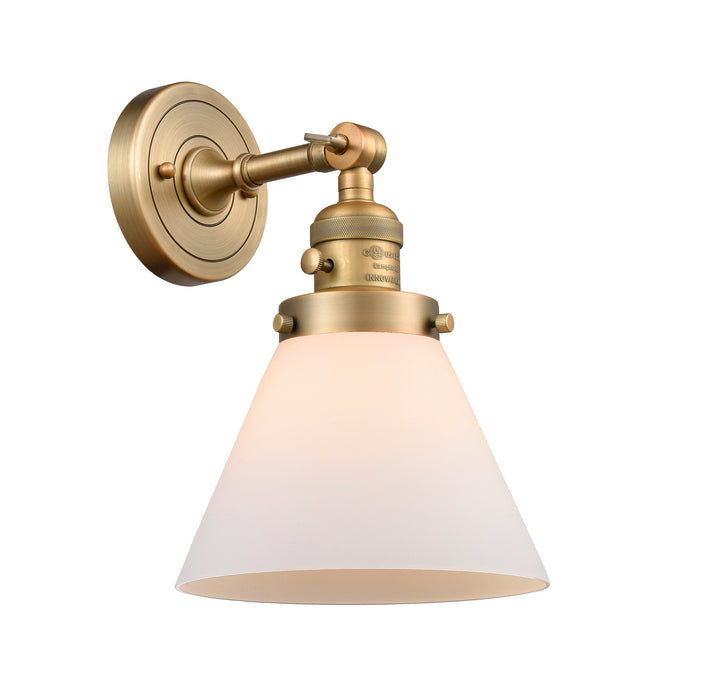 Innovations - 203SW-BB-G41 - One Light Wall Sconce - Franklin Restoration - Brushed Brass