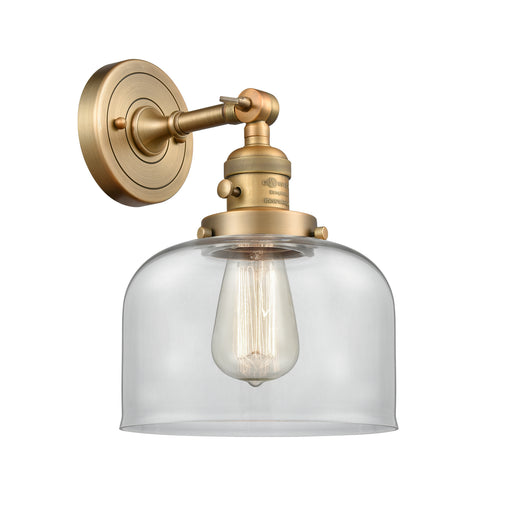 Innovations - 203SW-BB-G72 - One Light Wall Sconce - Franklin Restoration - Brushed Brass