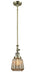 Innovations - 206-AB-G146 - One Light Mini Pendant - Franklin Restoration - Antique Brass